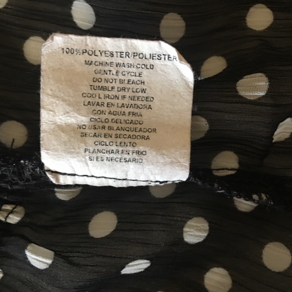 Polka Dot Ruffled Top - Picture 5 of 5